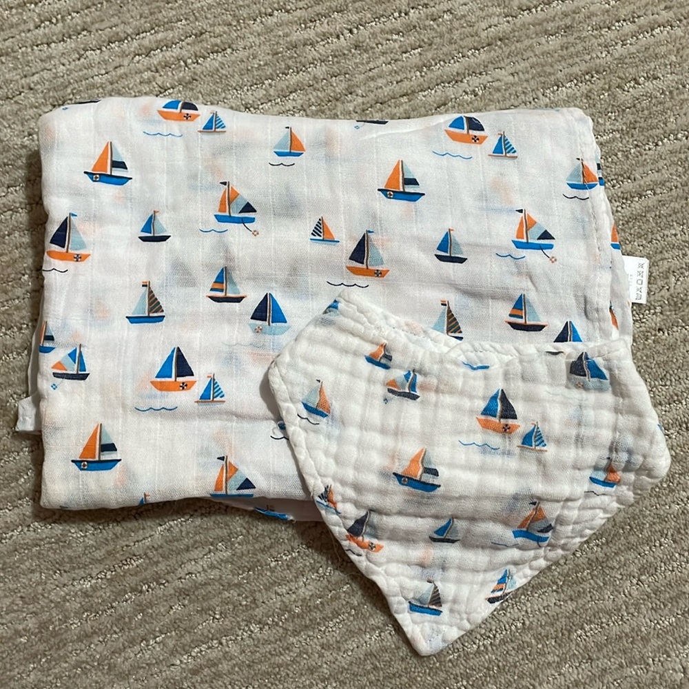 Sailboat Baby Set